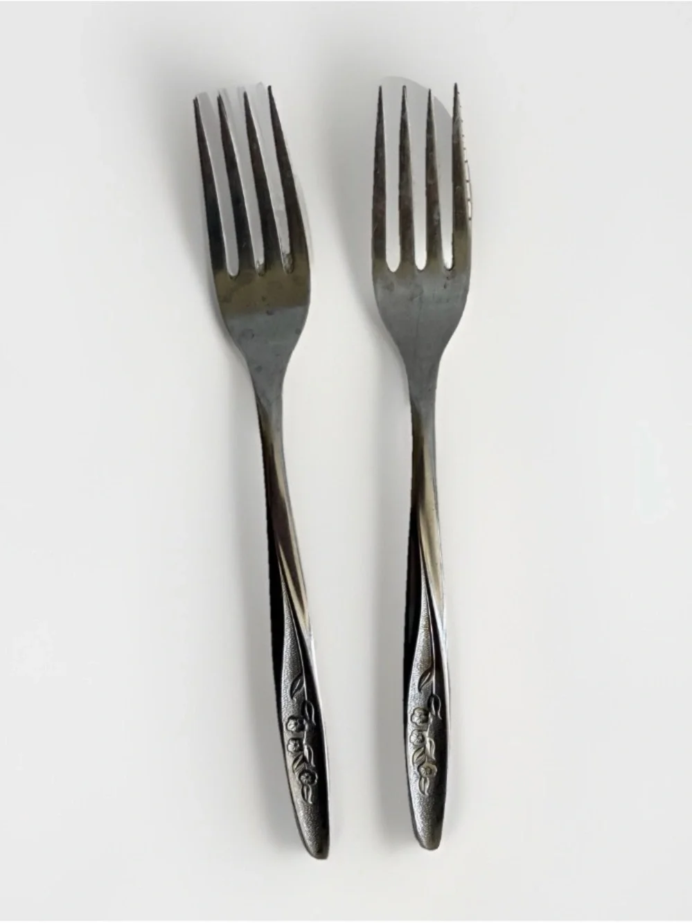 Superior Stainless Steel Radiant Rose Mixed Lot Flatware Spoon Fork Table Knife